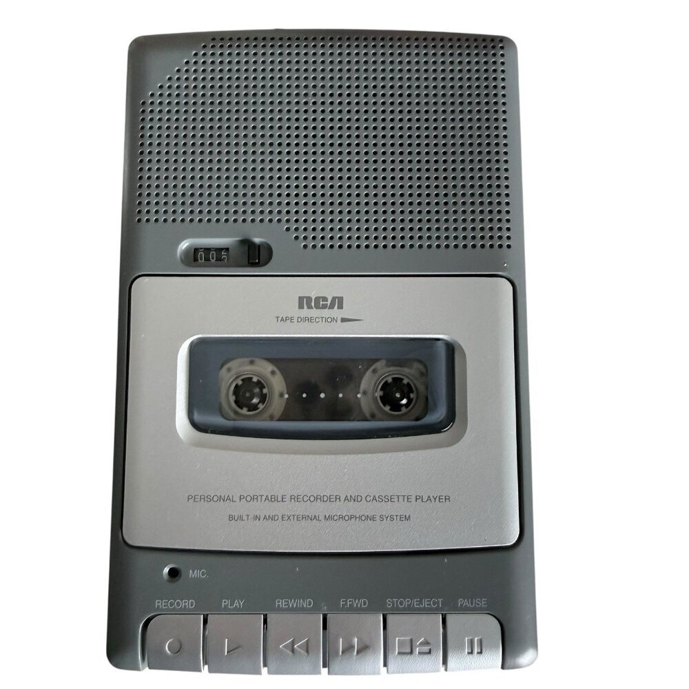 RCA RP3503-B Personal Portable Cassette Tape Recorder Player Tested and Works